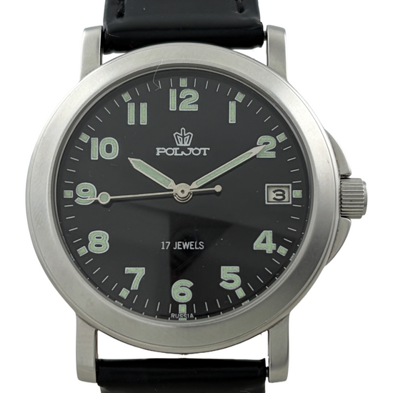 Poljot Aviator hand-wound cal. 2614 with date