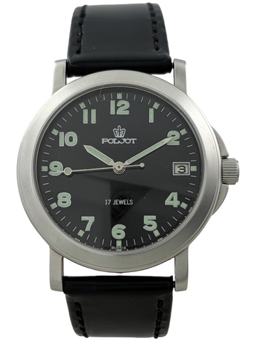 Poljot Aviator hand-wound cal. 2614 with date
