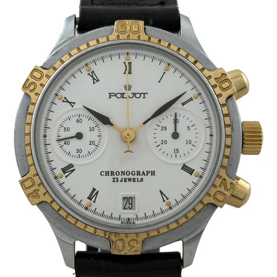 Poljot Handaufzug Chronograph Kal. 3133