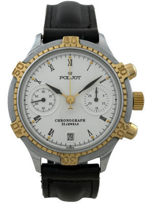 Poljot Handaufzug Chronograph Kal. 3133