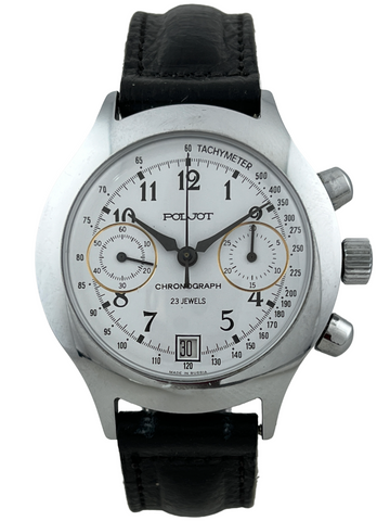 Poljot Handaufzug Chronograph Kal. 3133 mit Datum