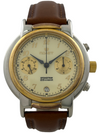 Poljot Handaufzug Chronograph Stahl/Gold mit Datum