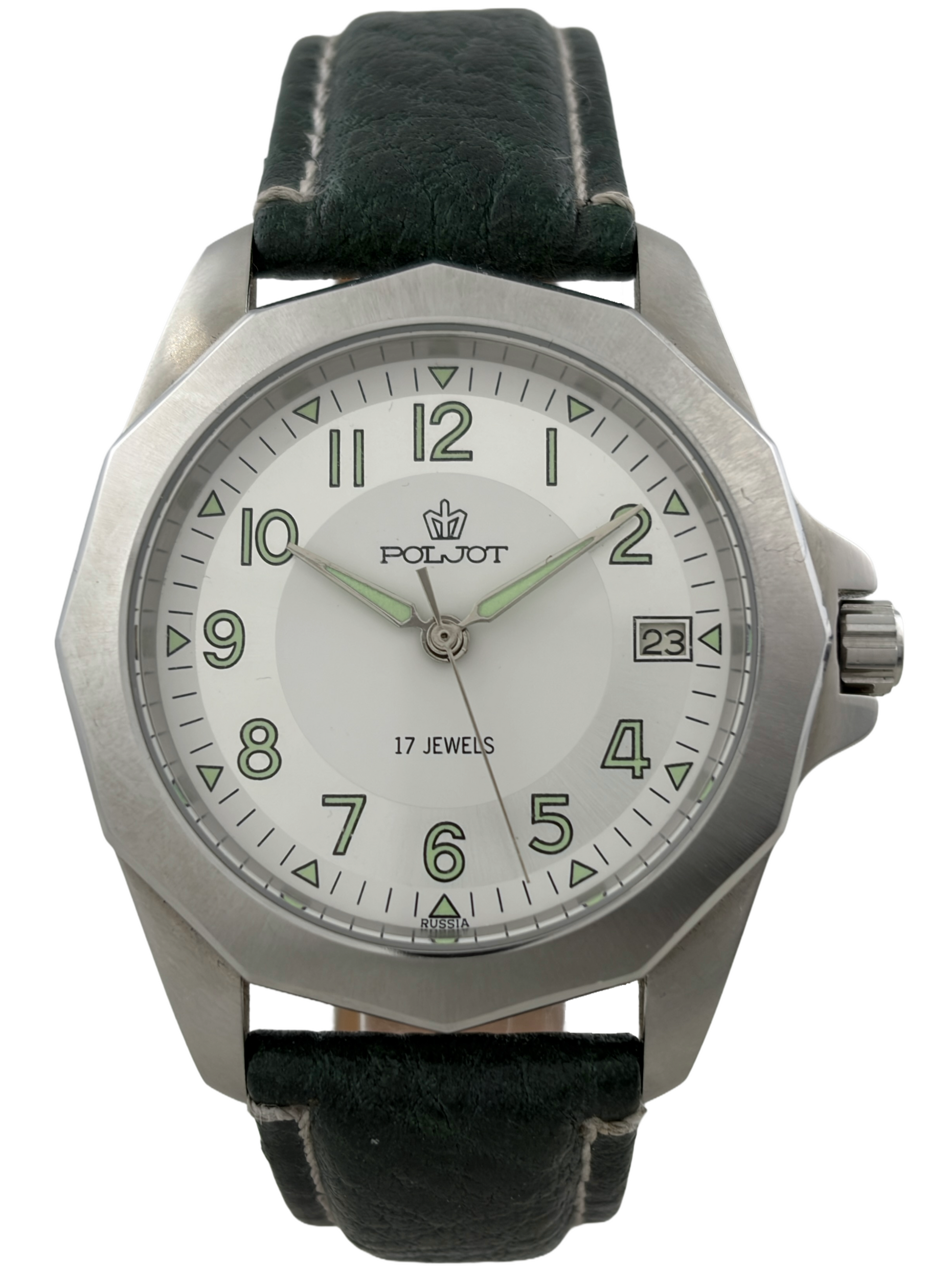 Poljot Handaufzug Kal. 2614 mit Datum