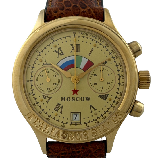 Poljot Italia Russia '93 Handaufzug Chronograph