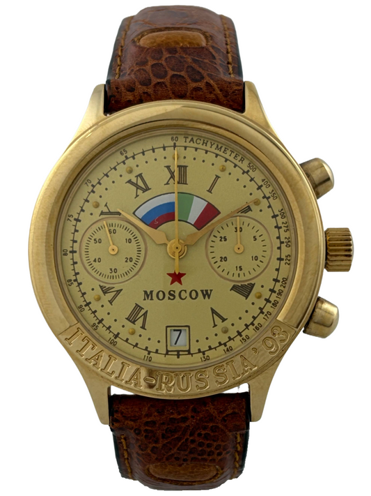 Poljot Italia Russia '93 Handaufzug Chronograph