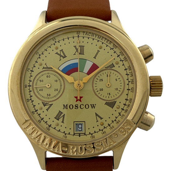 Poljot Italia Russia '93 Hand-Wound Chronograph