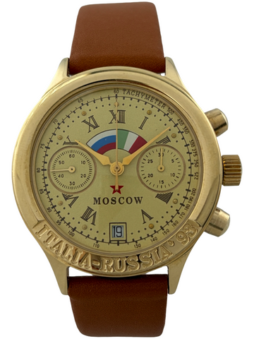 Poljot Italia Russia '93 Hand-Wound Chronograph