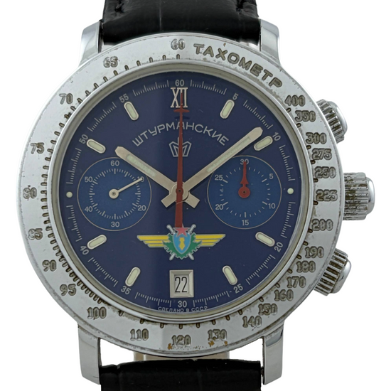 Poljot Sturmanskie Handaufzug Flieger Chronograph