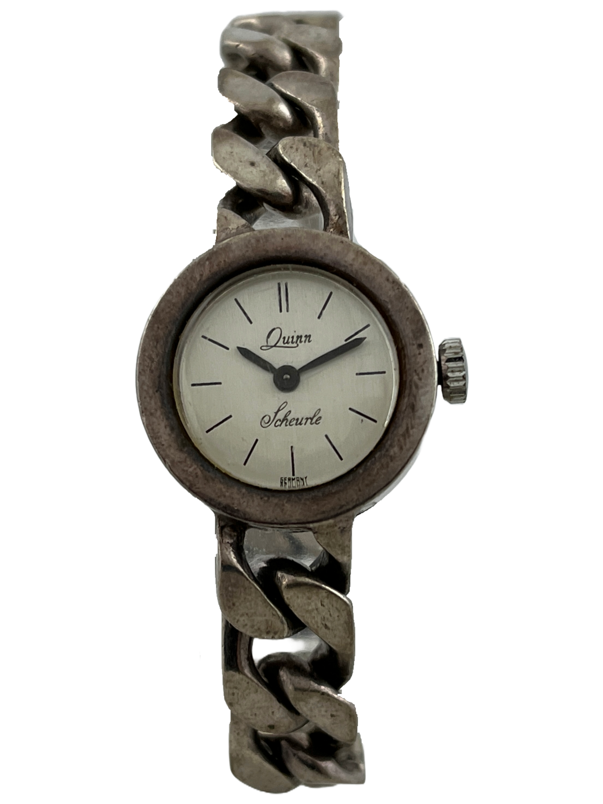 Quinn Scheurle Handaufzug FHF 69-21 aus 0,925er Silber