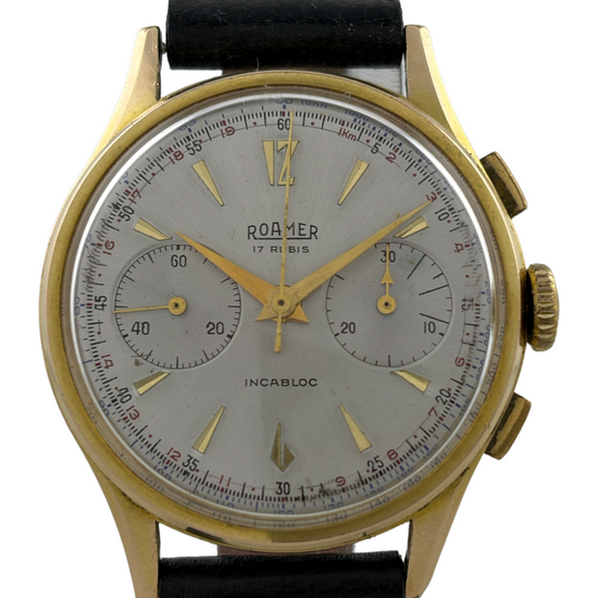 Roamer Handaufzug Chronograph Valjoux 92