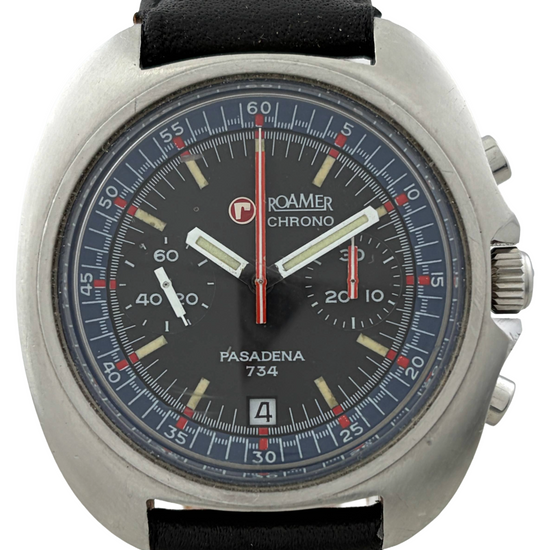 Roamer Pasadena Handaufzug Chronograph Valjoux 7734