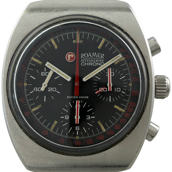 Roamer Stingray Handaufzug Chronograph Valjoux 72