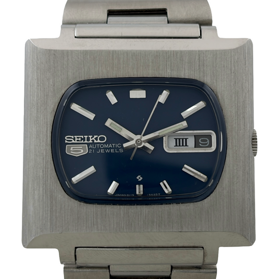 Seiko 5 TV Automatik Day & Date Kal. 6119A