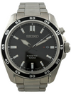 Seiko Kinetic mit Lünette und Datum