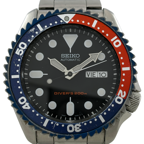 Seiko Scuba Diver Pepsi Automatik 42mm Kal. 7S26