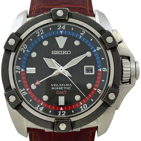 Seiko Velatura Kinetic GMT mit Datum