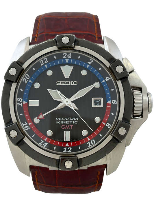 Seiko Velatura Kinetic GMT mit Datum