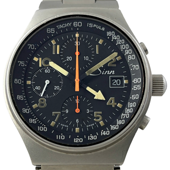Sinn 144 St GMT Automatik Chronograph Valjoux 7750