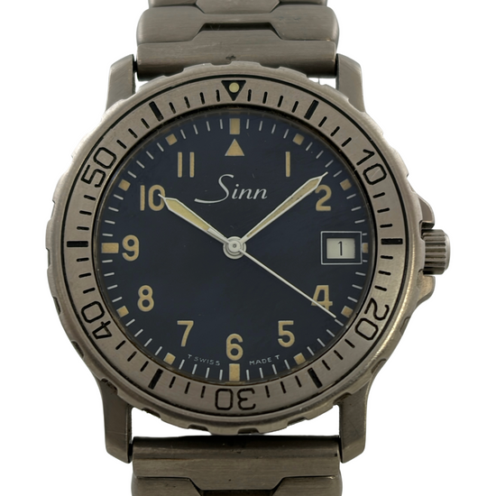 Sinn 8827 Titan Automatik ETA 2892-A2 mit Originalband