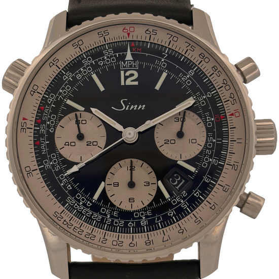 Sinn 903 Automatik Navigations Chronograph mit Etui