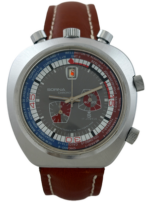 Sorna Bullhead GMT Hand-Wound with Date