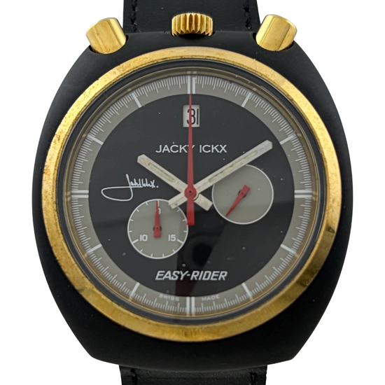 Sorna Jacky Ickx Bullhead Handaufzug PVD Chronograph
