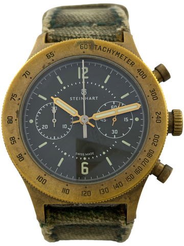 Steinhart Marine Officer Bronze Automatik Chronograph 44mm