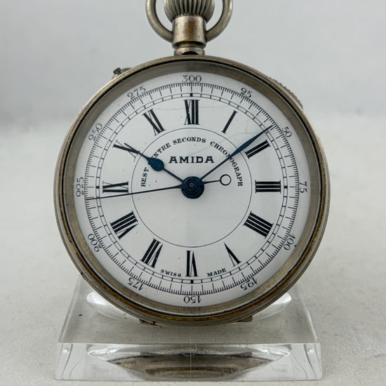 Taschenuhr Amdia Best Centre Seconds Chronograph Handaufzug