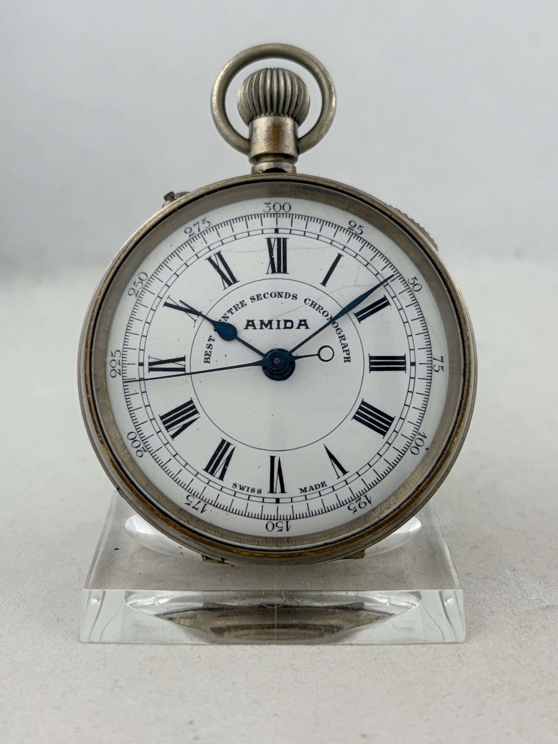 Taschenuhr Amdia Best Centre Seconds Chronograph Handaufzug
