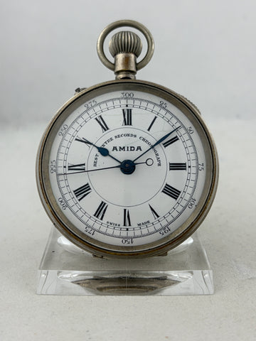 Taschenuhr Amdia Best Centre Seconds Chronograph Handaufzug