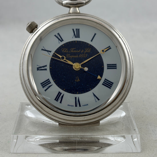 Taschenuhr Chs Tissot & Fils Handaufzug Wecker AS 1475