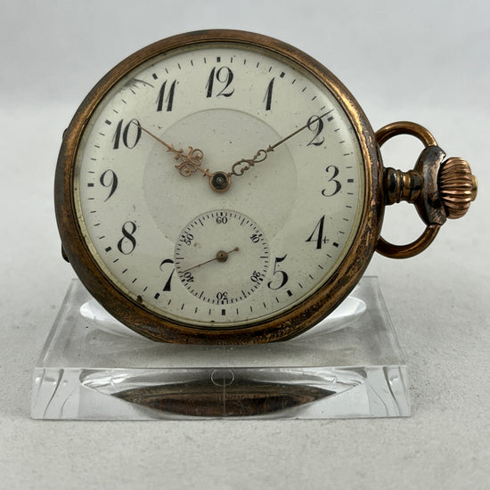 Taschenuhr Junghans Handaufzug aus 0,800er Silber