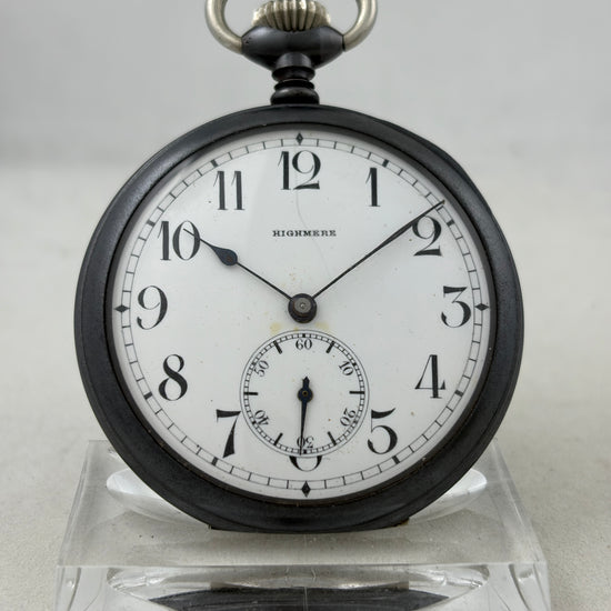 Taschenuhr Langendorf Highmere Handaufzug mit Wippe