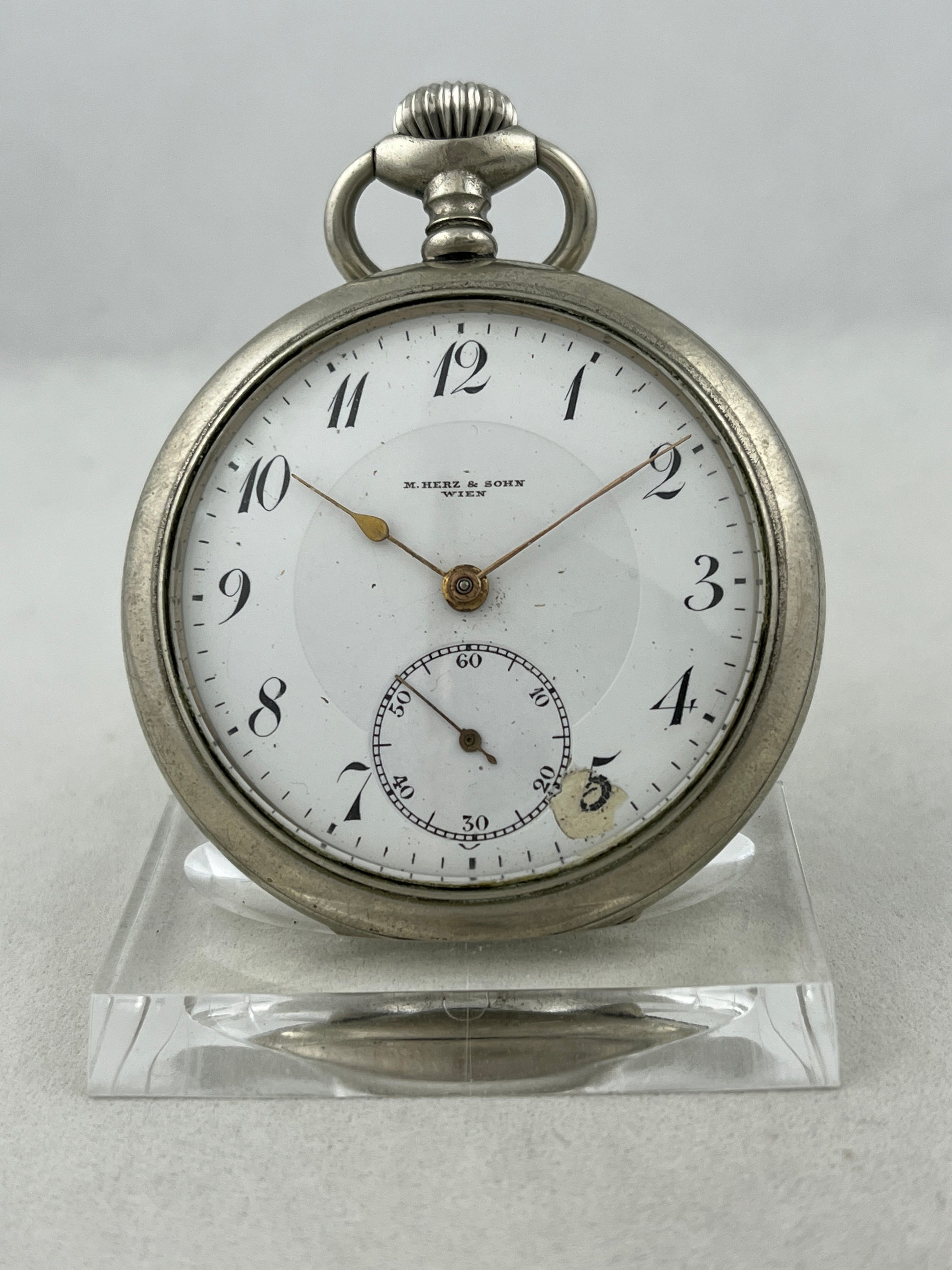 Taschenuhr M. Herz & Sohn Handaufzug