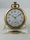 Waltham hand-wound pocket watch with new glass