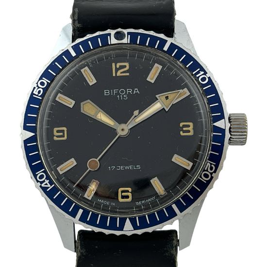 Taucher Bifora 115 Skin Diver Handaufzug Kal. 115