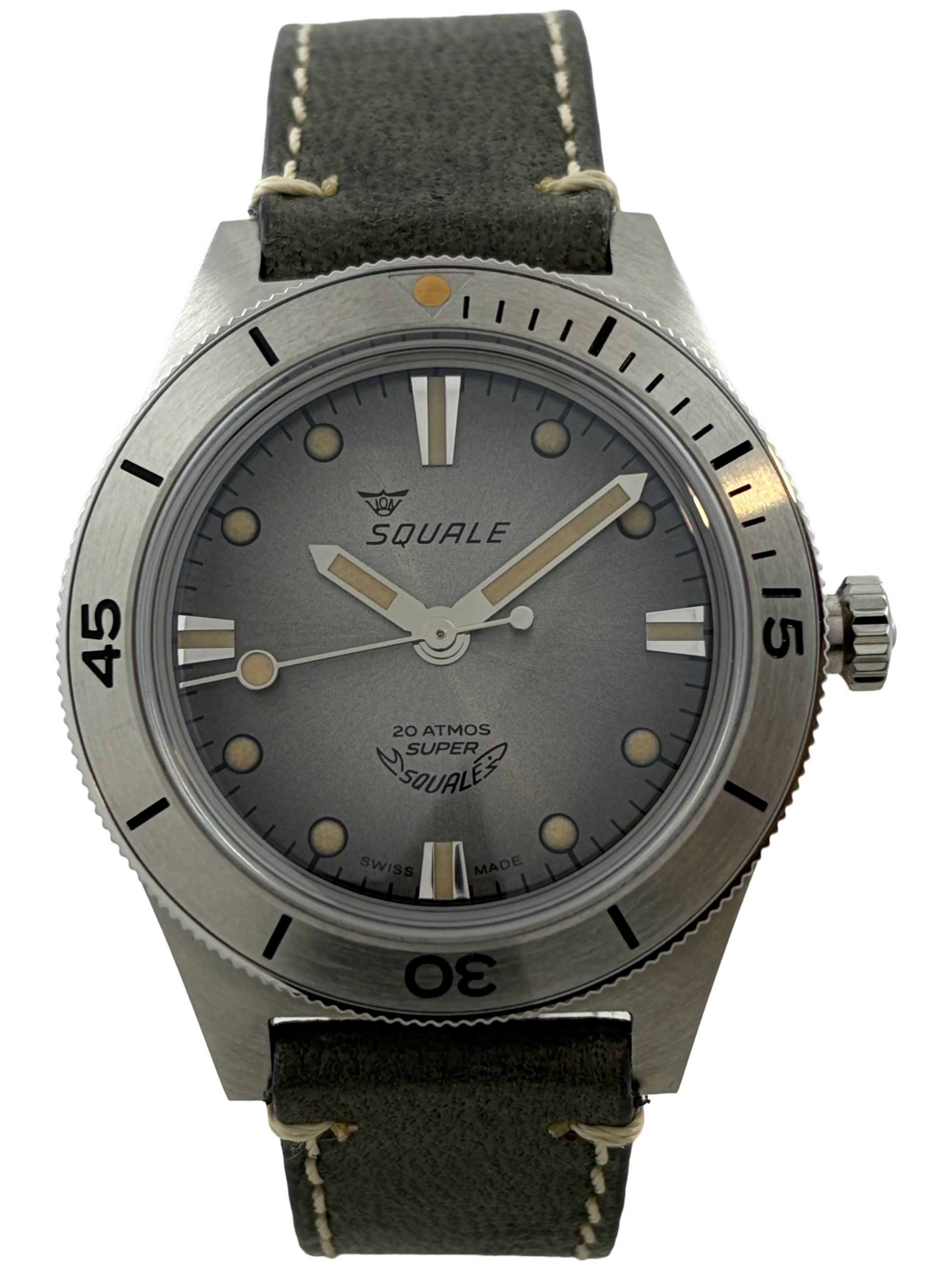 Taucher Super Squale Sunray Grey Automatik