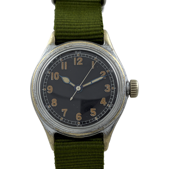 US Militär Bulova A-11 AF 43 Navigation Hack Handaufzug