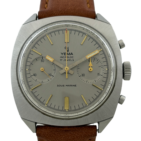 Yema Sous Marine Handaufzug Chronograph Valjoux 7730