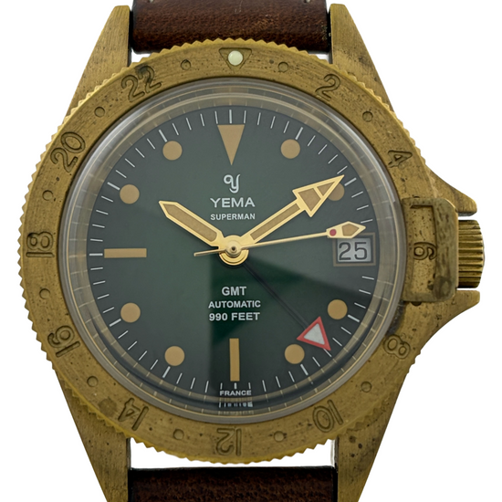 Yema Superman Heritage GMT Bronze Automatik