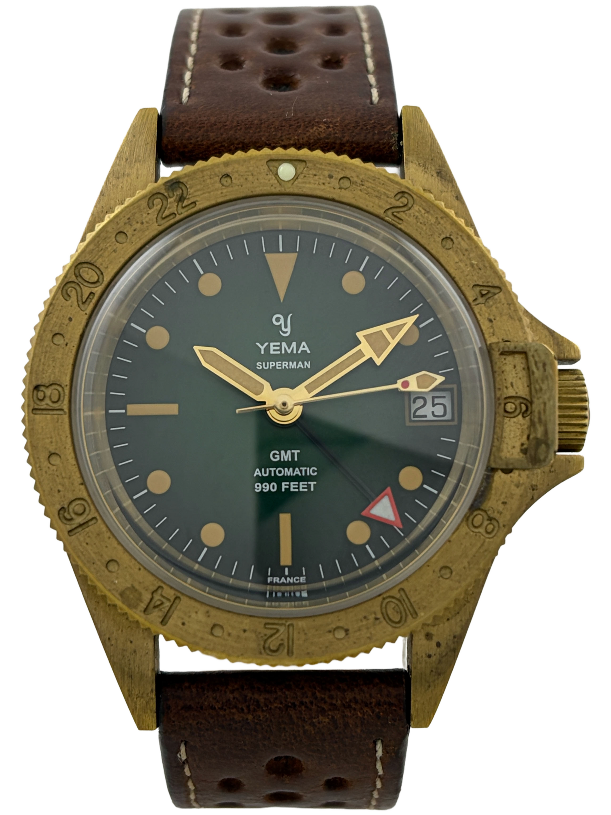 Yema Superman Heritage GMT Bronze Automatik