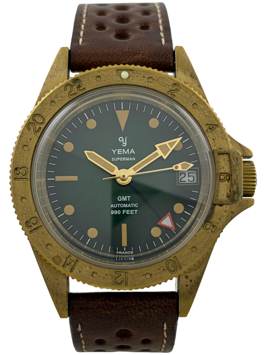 Yema Superman Heritage GMT Bronze Automatik