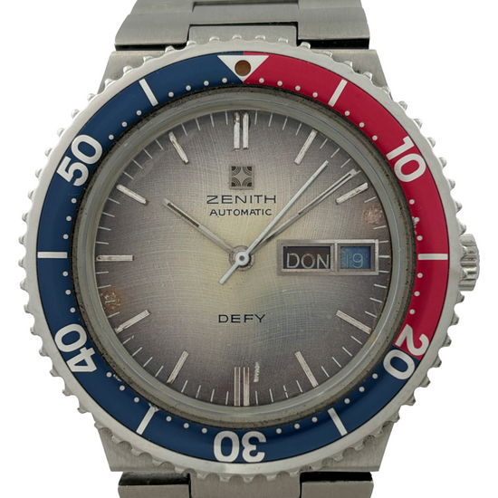 Zenith Defy Surf Pepsi Automatic ETA 34.6 mit Originalband