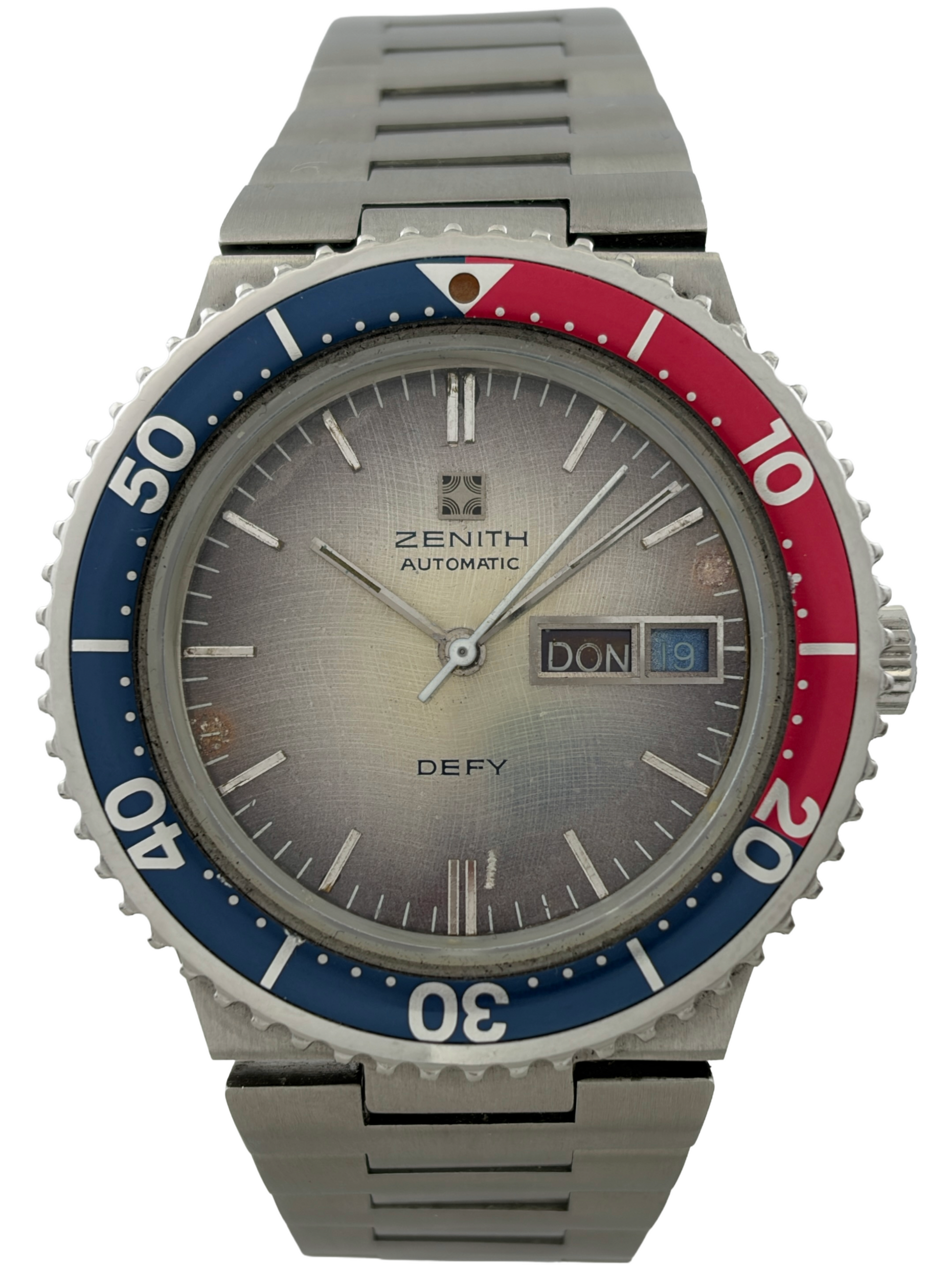 Zenith Defy Surf Pepsi Automatic ETA 34.6 mit Originalband