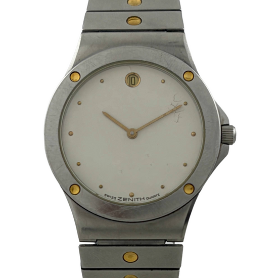 Zenith Pacific Quartz ETA 255.441 mit Originalband